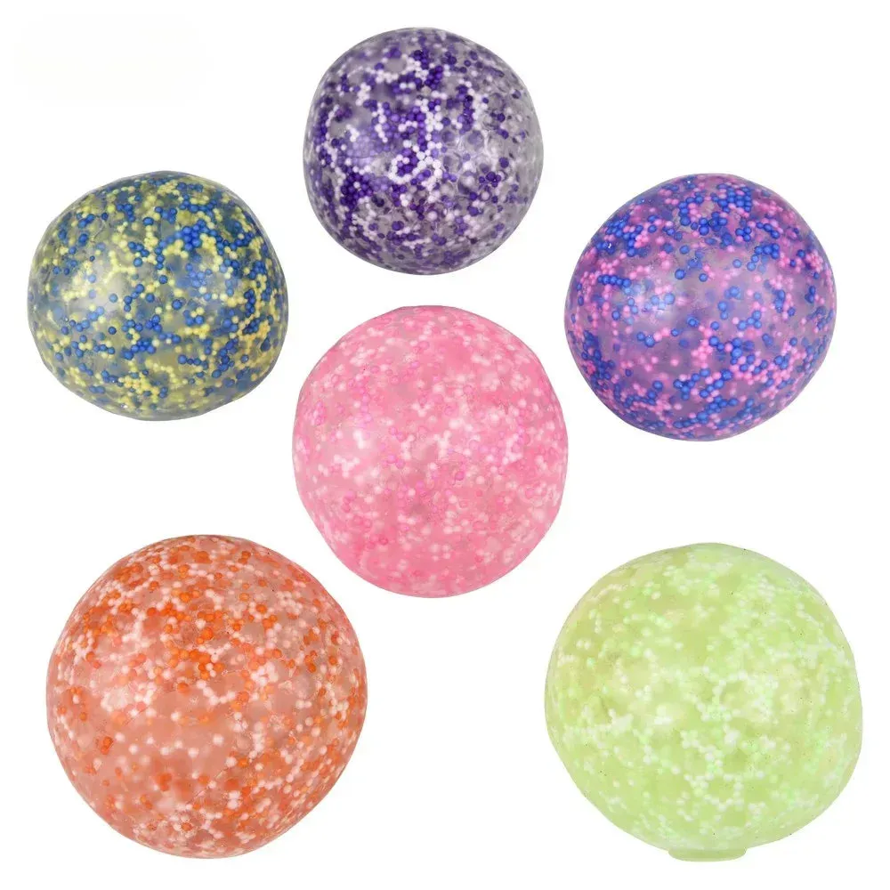 2.75" Squish Sticky Beaded Ball