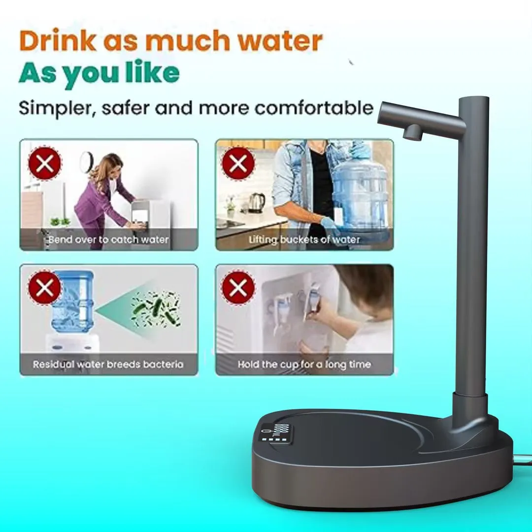 Added Extension Tupe Water Dispenser Automatic Water Bottle