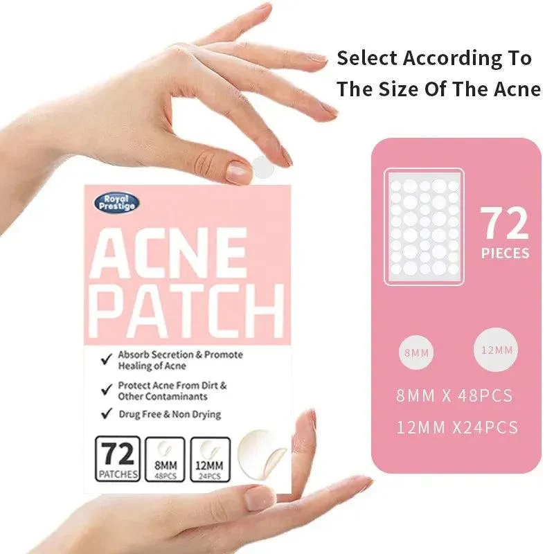 Advanced Hydrocolloid Acne Healing Patches for Rapid Clear Skin Restoration