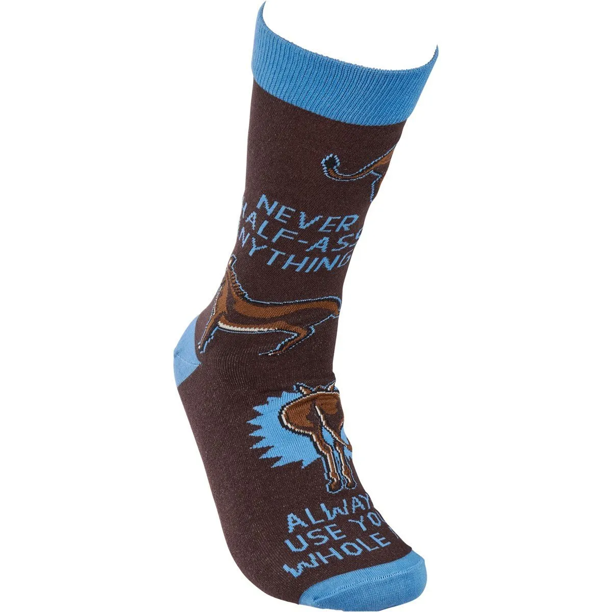 Always Use Your Whole Ass Funny Socks | Snarky Unisex Socks