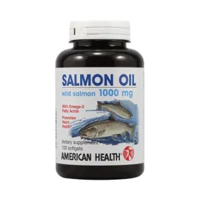 American Health Salmon Oil - 1000 Mg - 120 Softgels