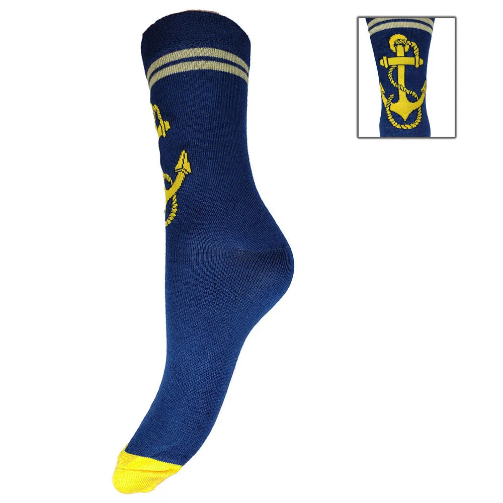 Anchors Aweigh Bamboo Socks