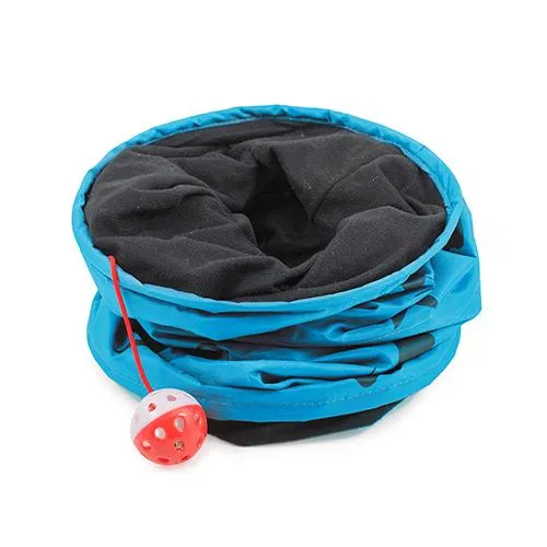 Ancol Cat Tunnels Cat Play Tunnel Blue