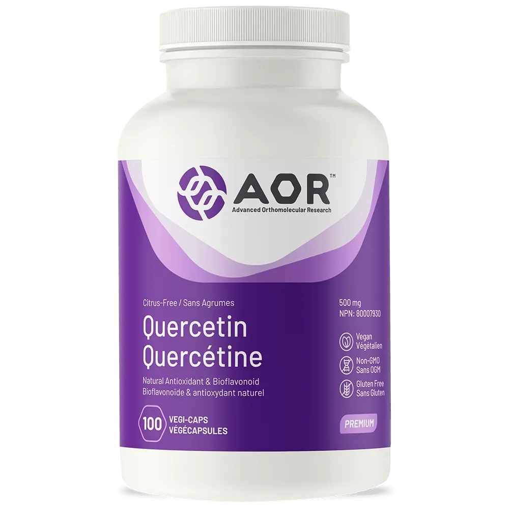 AOR Quercetin (500mg) (100 VCaps)