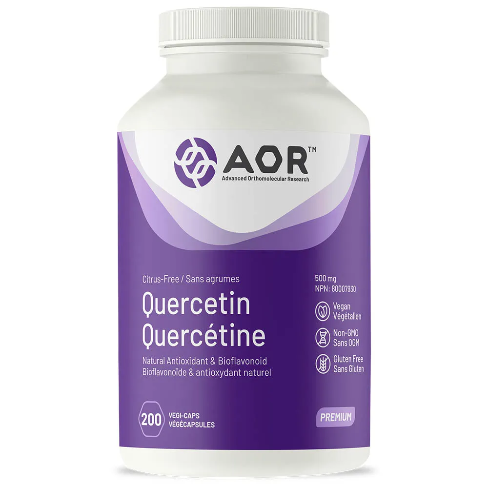 AOR Quercetin (500mg) (200 VCaps)