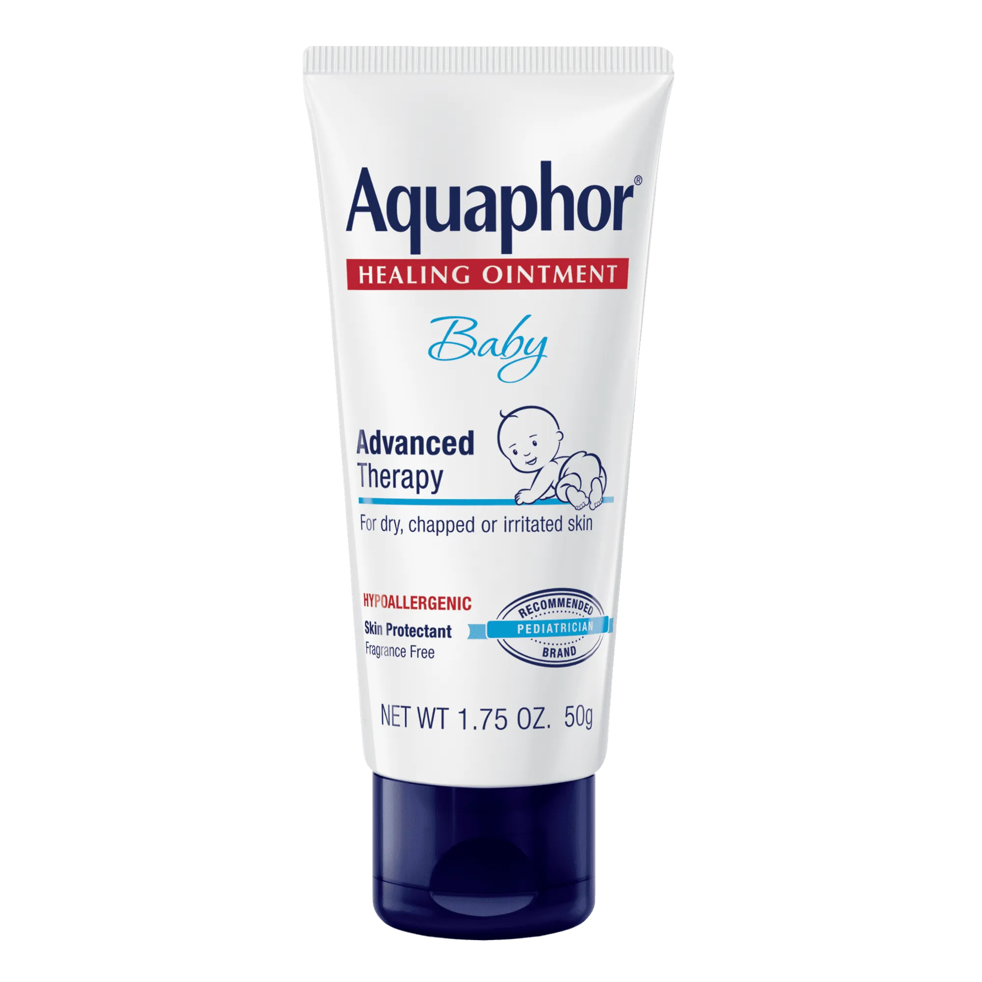 Aquaphor Baby Healing Ointment Baby Skin Care and Diaper Rash Travel Size