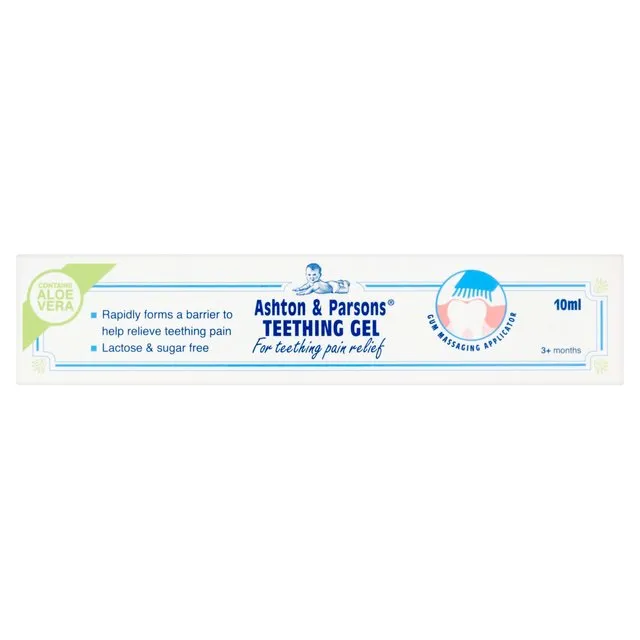 Ashton & Parsons Teething Gel with Brush Applicator 10ml