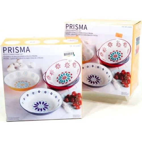 Baum Prisma - 4-Piece Dinner Bowl Sets