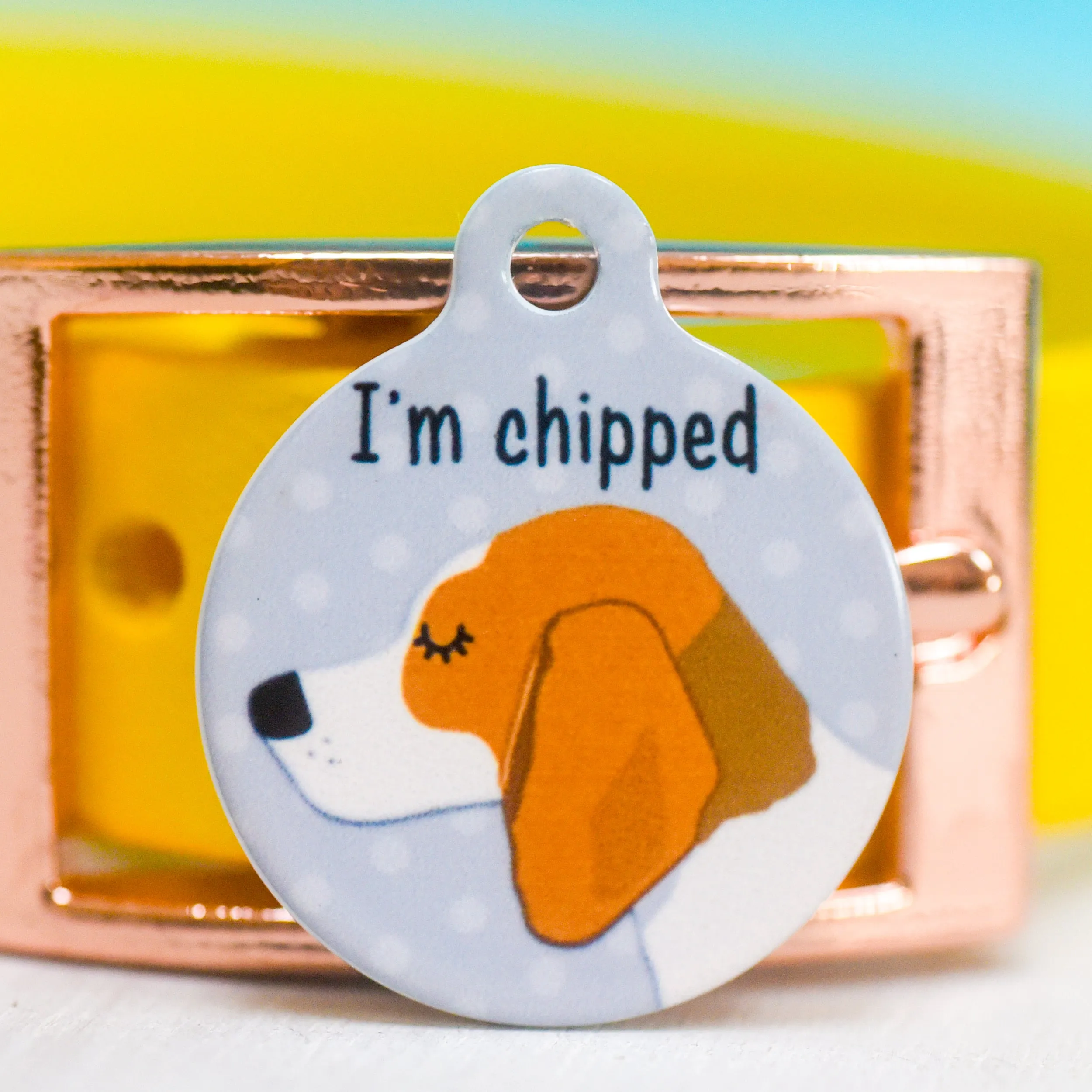 Beagle Personalised Dog Id Tag