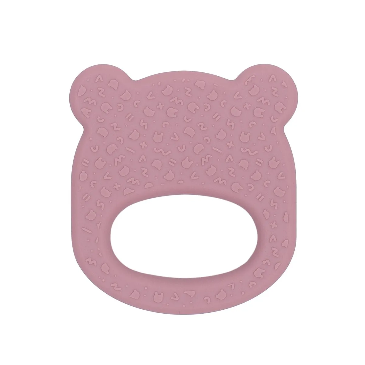 Bear Teether - Dusty Rose