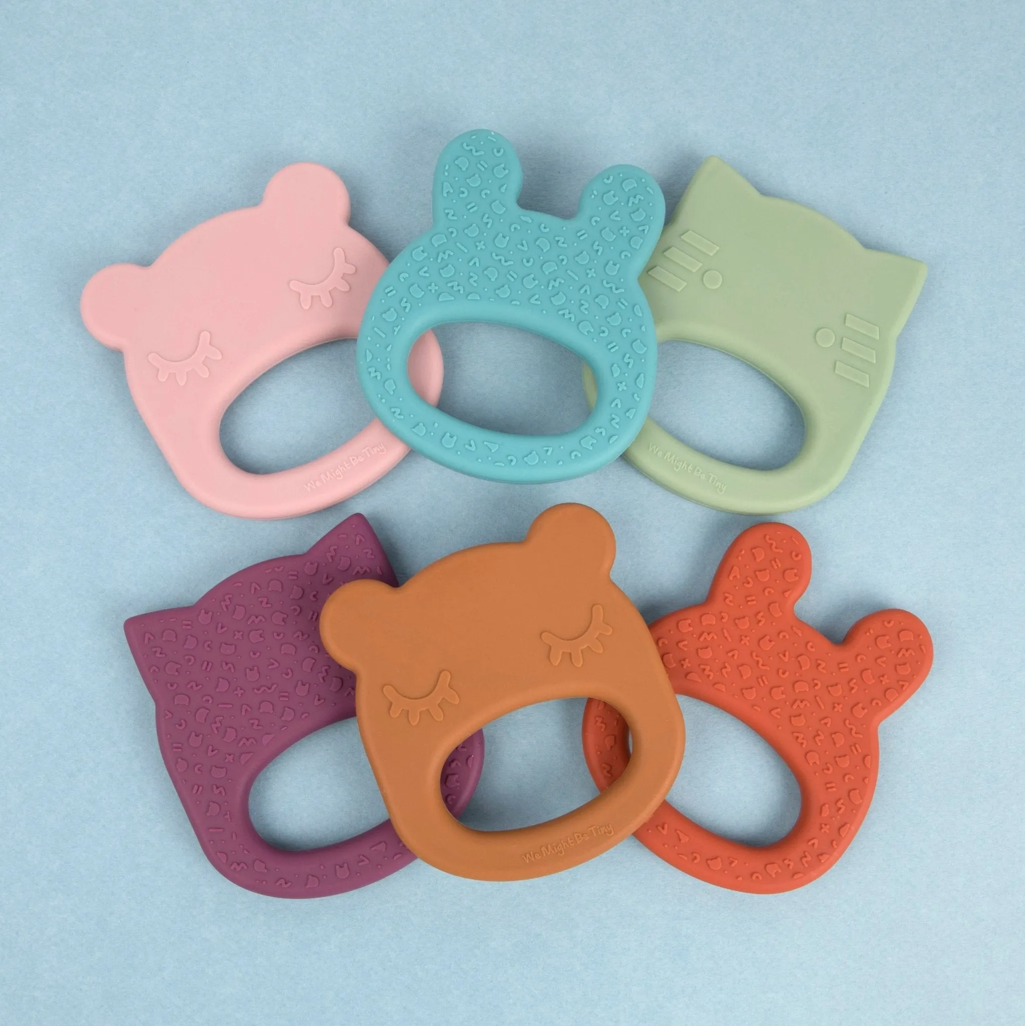 Bear Teether - Dusty Rose