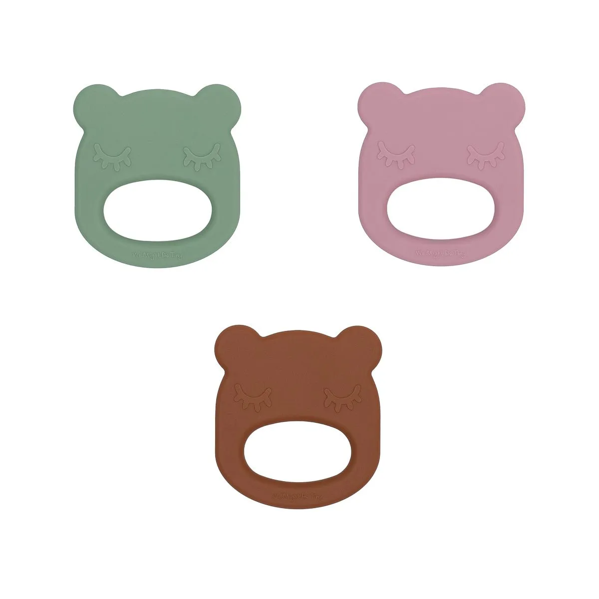 Bear Teether - Dusty Rose