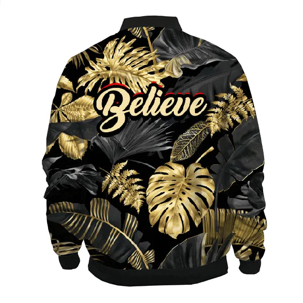 Believe Bomber Jacket