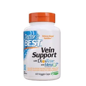 Best Vein Support Featuring DiosVein 60 Veggie Caps By Doctors Best