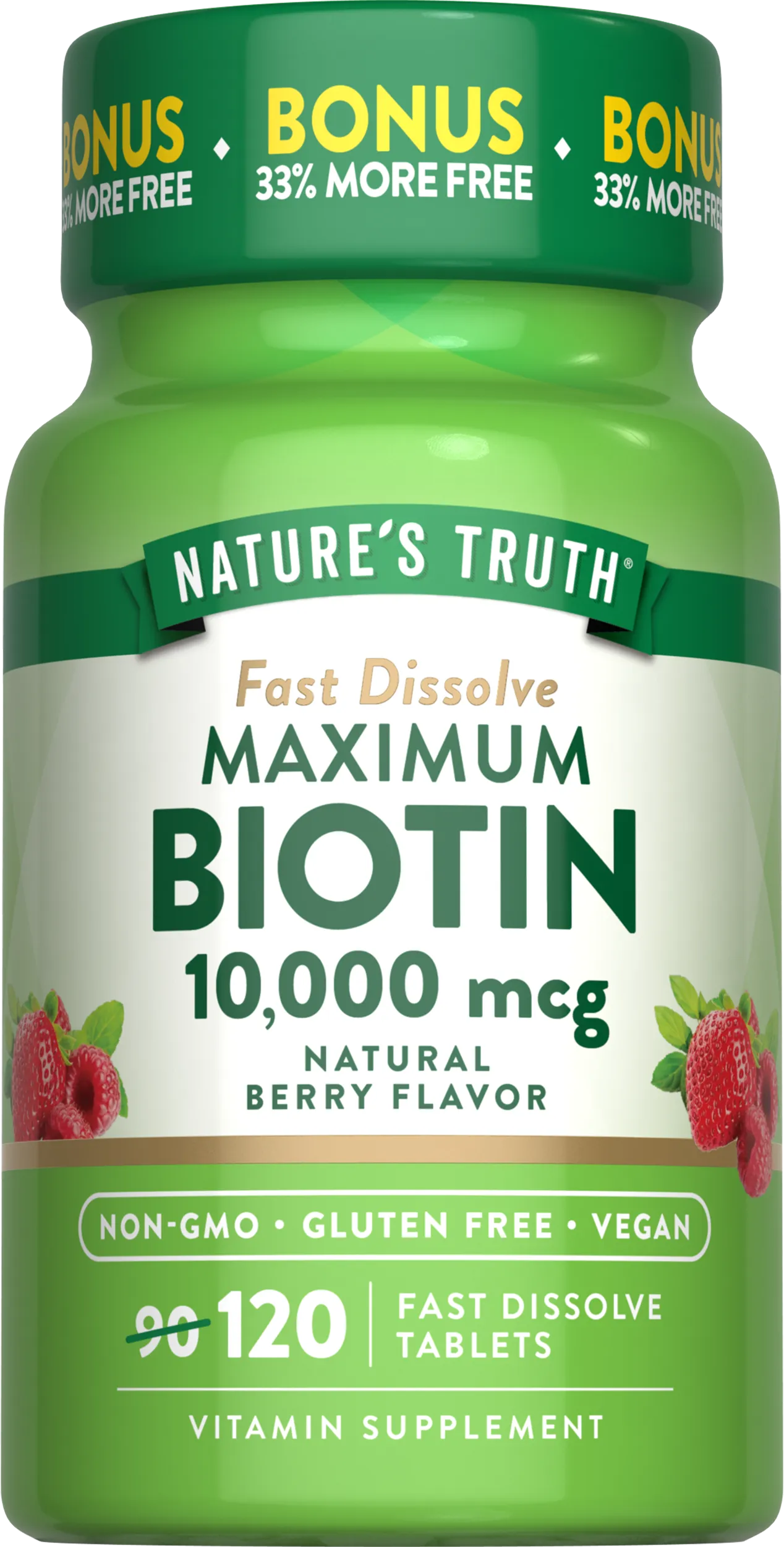 Biotin 10,000 mcg | Maximum Strength