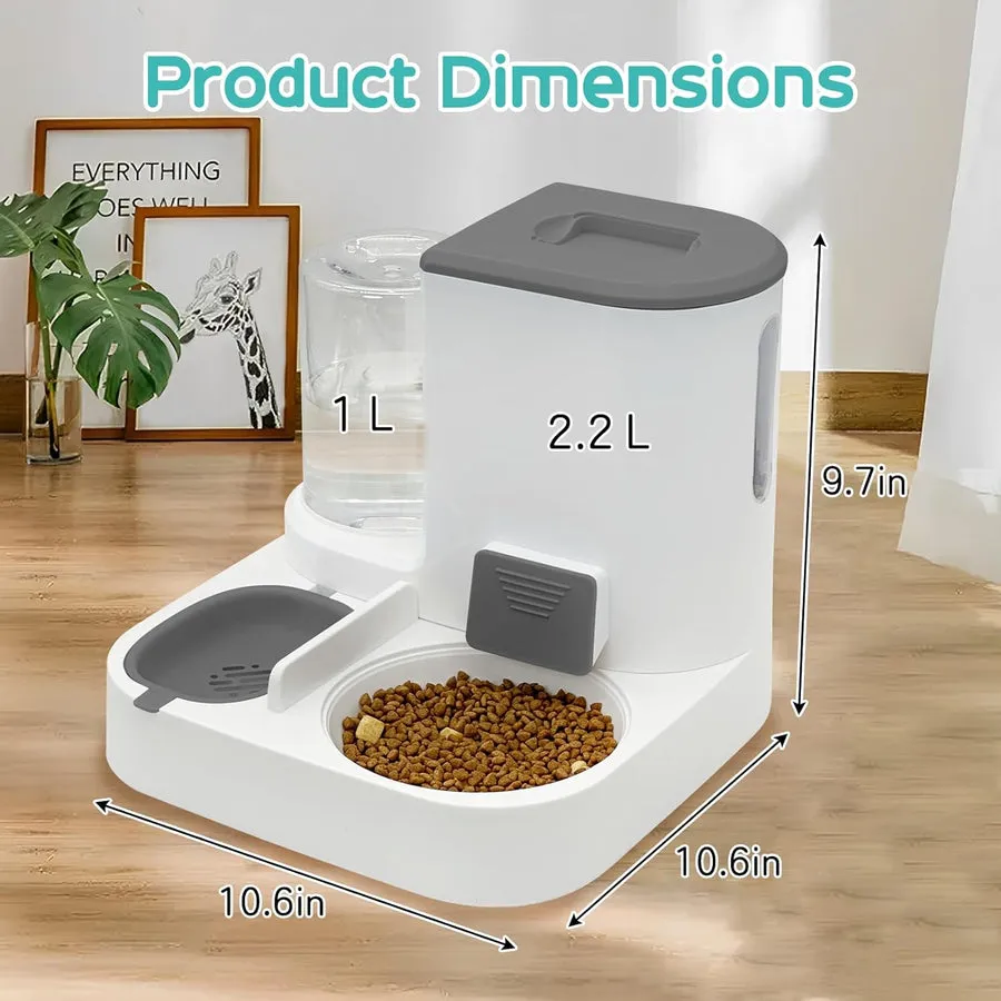 Cat Feeder and Water Dispenser