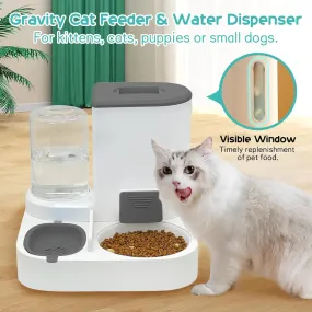 Cat Feeder and Water Dispenser