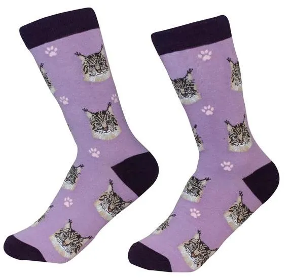 Cat Pet Lover Socks- Variety of Breeds Available