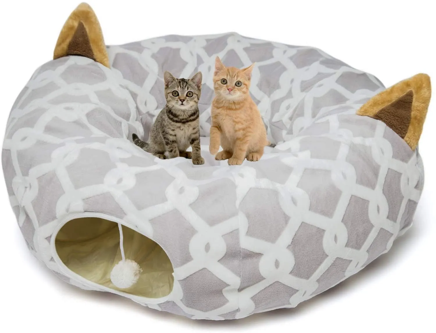 Cat Tunnel Bed - Meet Cozy Hideaway! 🐾🛏️