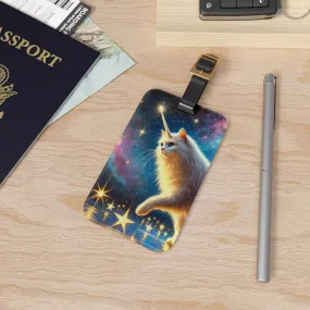 Caticorn - Star Walker - Cat Unicorn - Luggage Tag - Travel Gift