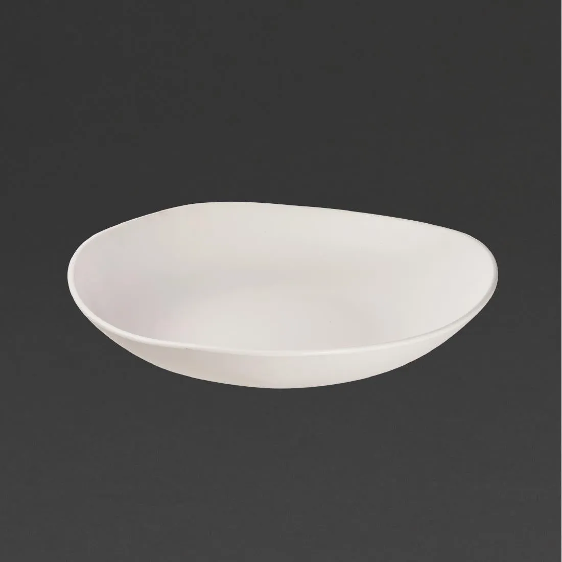 Churchill Alchemy Melamine Trace Bowls White 380mm (Pack of 2) - CT763