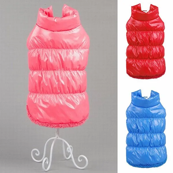 Coat Puppy Warm Down Fleece   Polyester Jackets Clothes