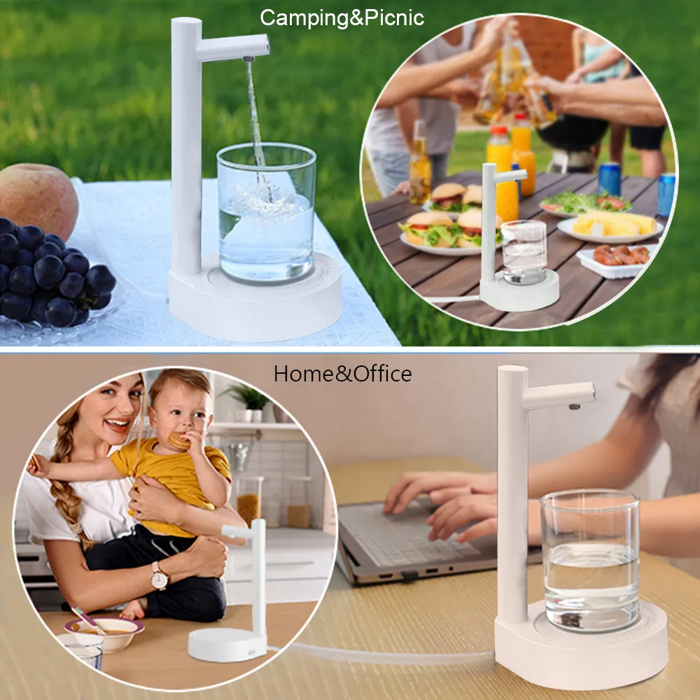 Desk Water Dispenser Electric Automatic Rechargeable