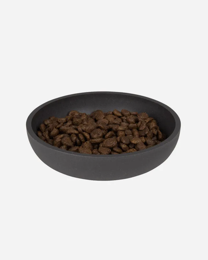 District 70 Bamboo Cat Bowl - Dark Grey