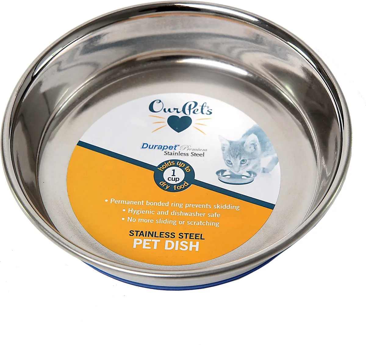 DuraPet Stainless Steel Cat Dish