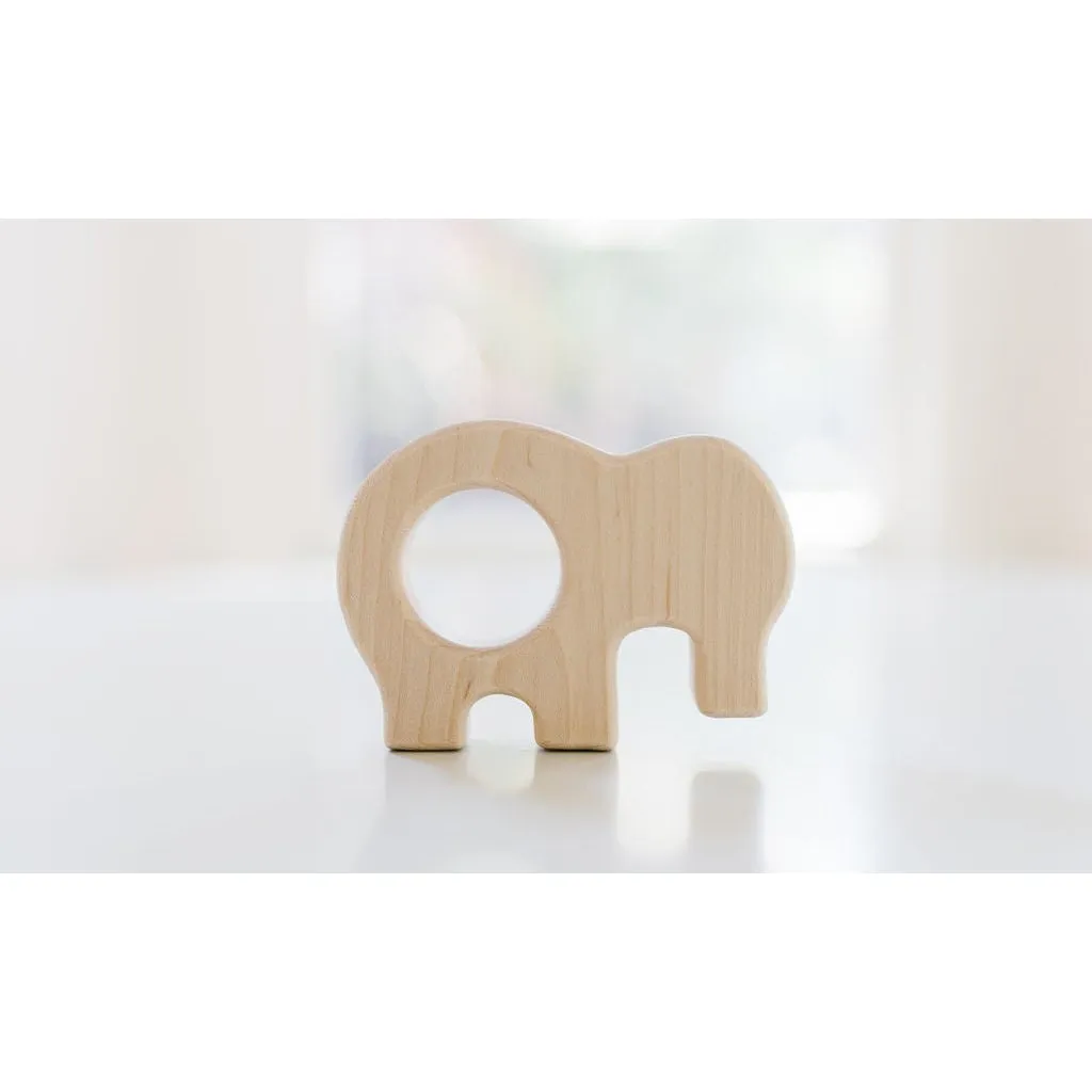 Elephant Wooden Grasping Toy