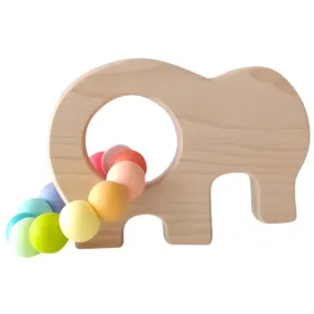 Elephant Wooden Grasping Toy