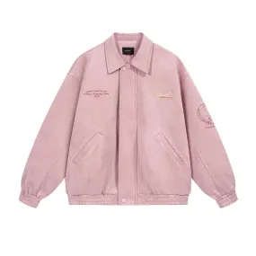 Embroidered Suede Jackets