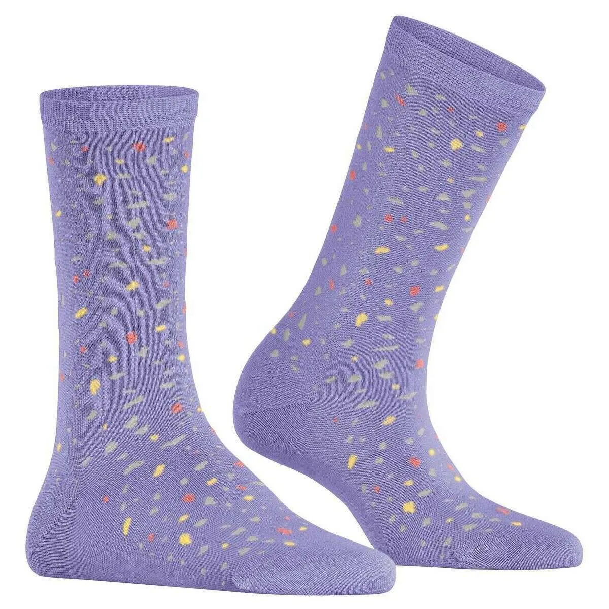 Esprit Purple Terrazzo Socks