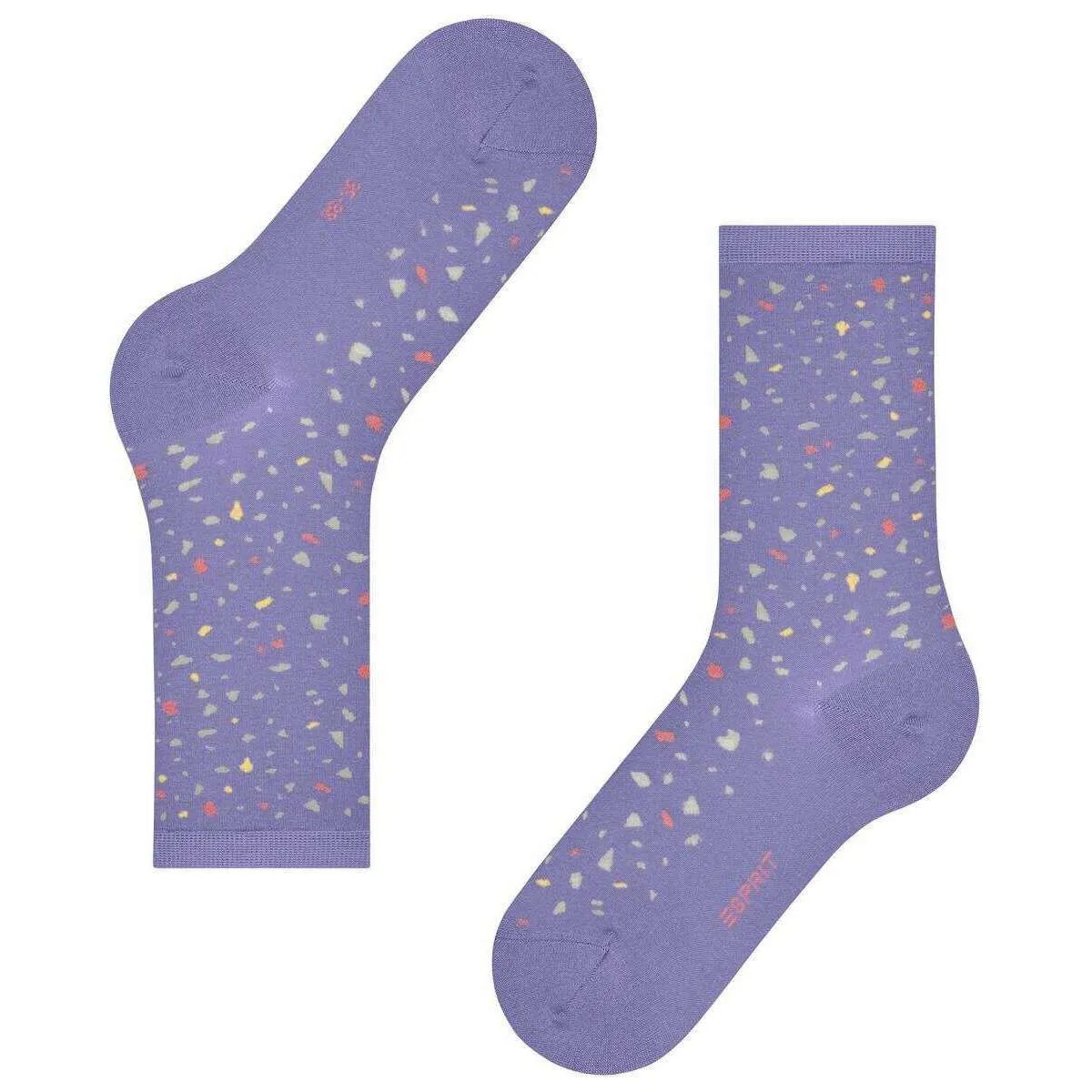 Esprit Purple Terrazzo Socks