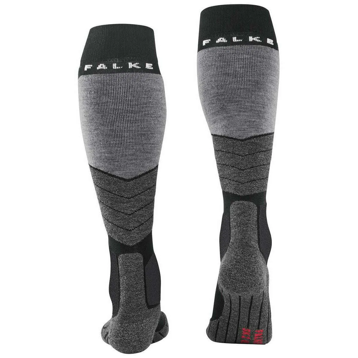 Falke SK2 Intermediate Vegan Knee High Socks - Black Mix