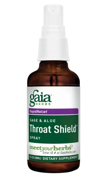 Gaia Herbs Throat Shield Spray