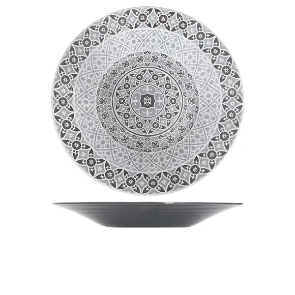 Grey Marrakesh Melamine Bowl 48 x 6cm pack of 1