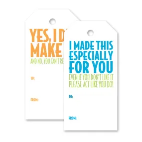 Humor Set 2, Gift Tag