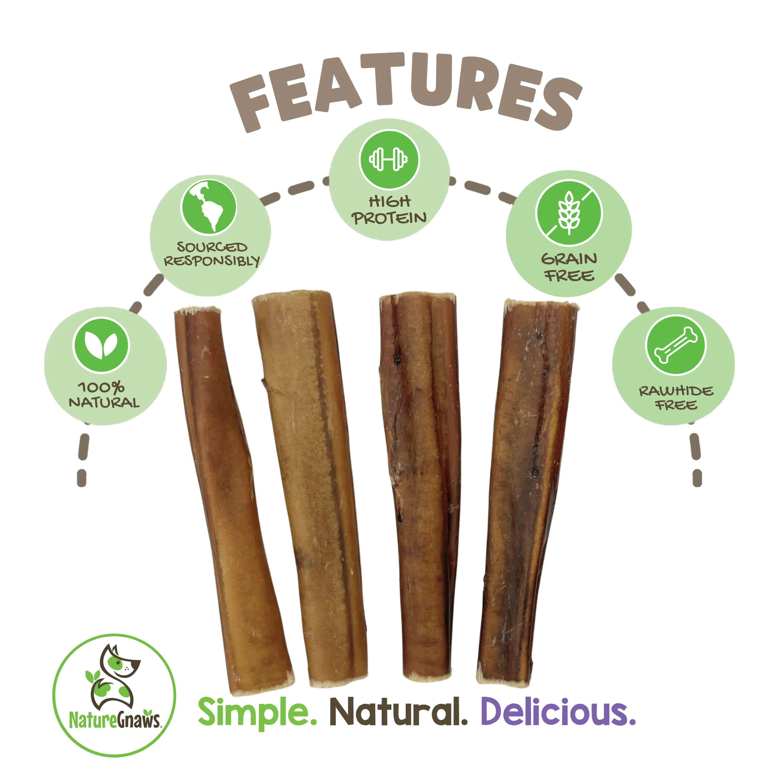 Jumbo Bully Sticks 5-6"