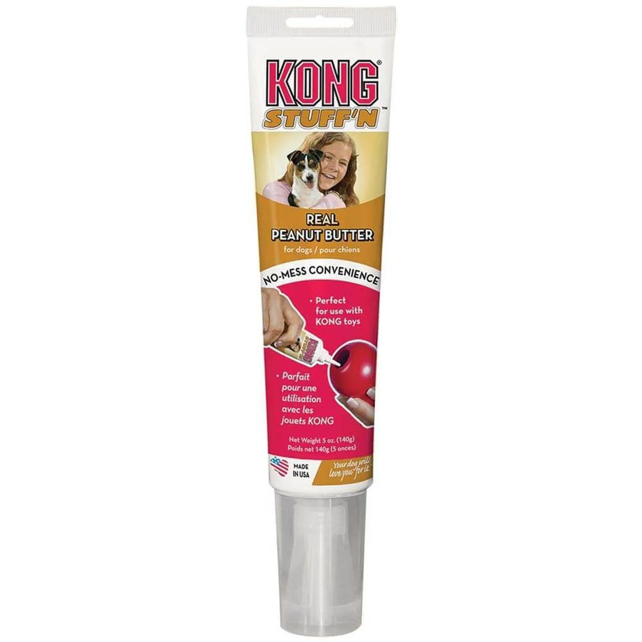 Kong Stuff'N Real Peanut Butter Tube 5oz.