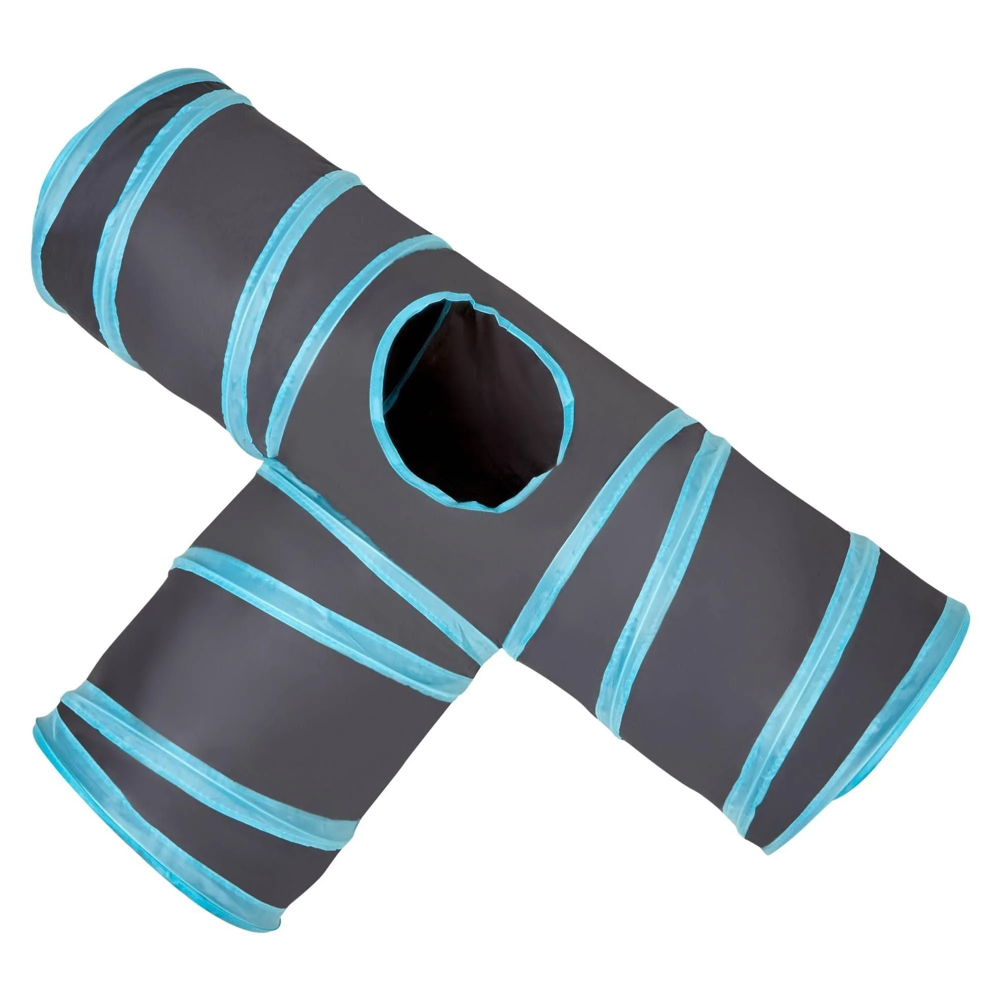 Lexi & Me Cat Tunnel Black/ Blue