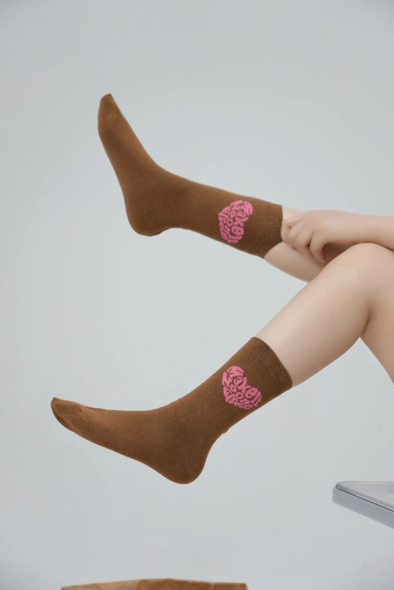 Make It! Heart Logo socks