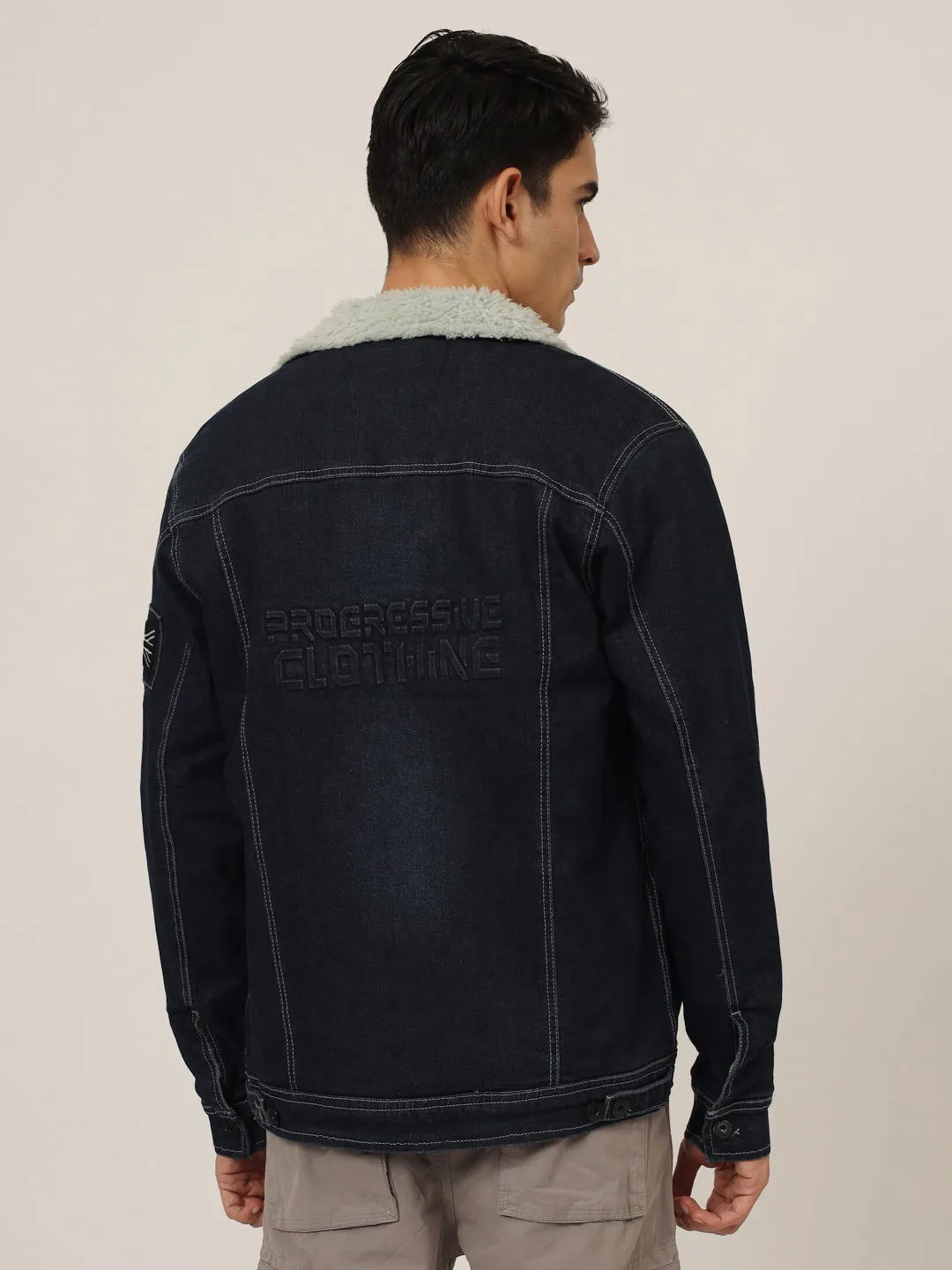 Mid wash denim jacket