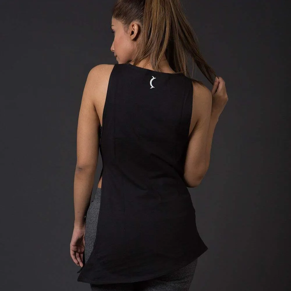 Miring Women Vest - Black