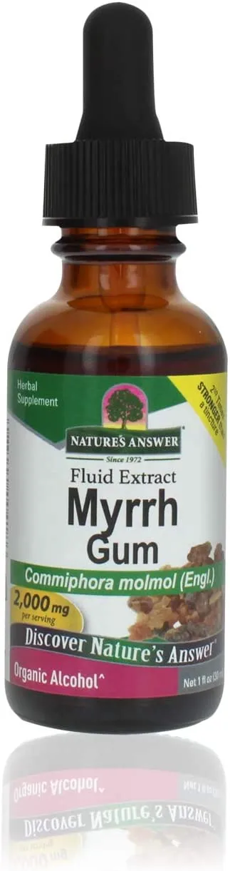 NATURES ANSWER MYRRH GUM EXTRACT 1 Oz