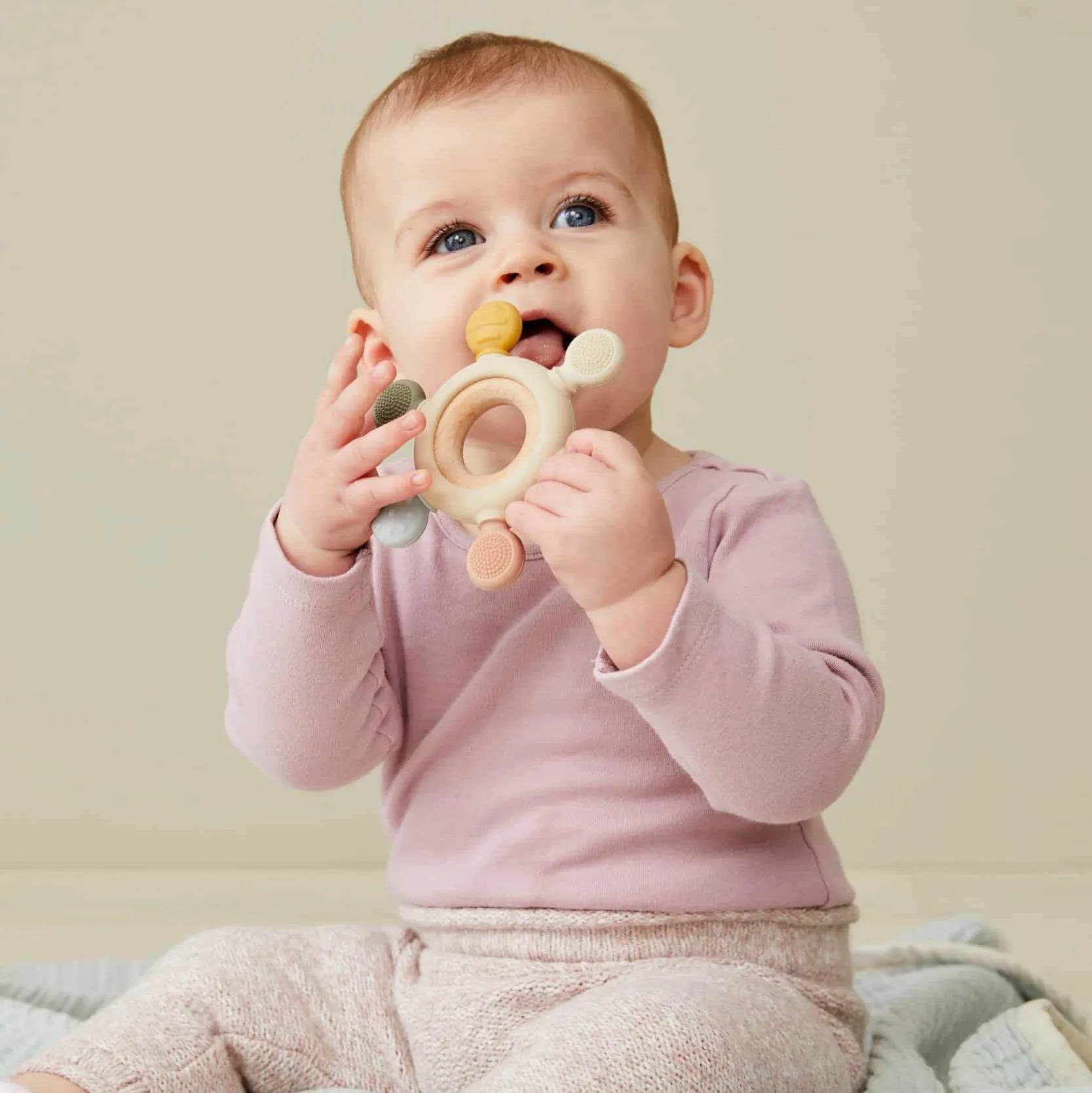 NORDIC KIDS - EMERY SILICONE SENSORY TEETHER