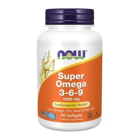 Now Super Omega 3-6-9 1200 mg Softgels 30s