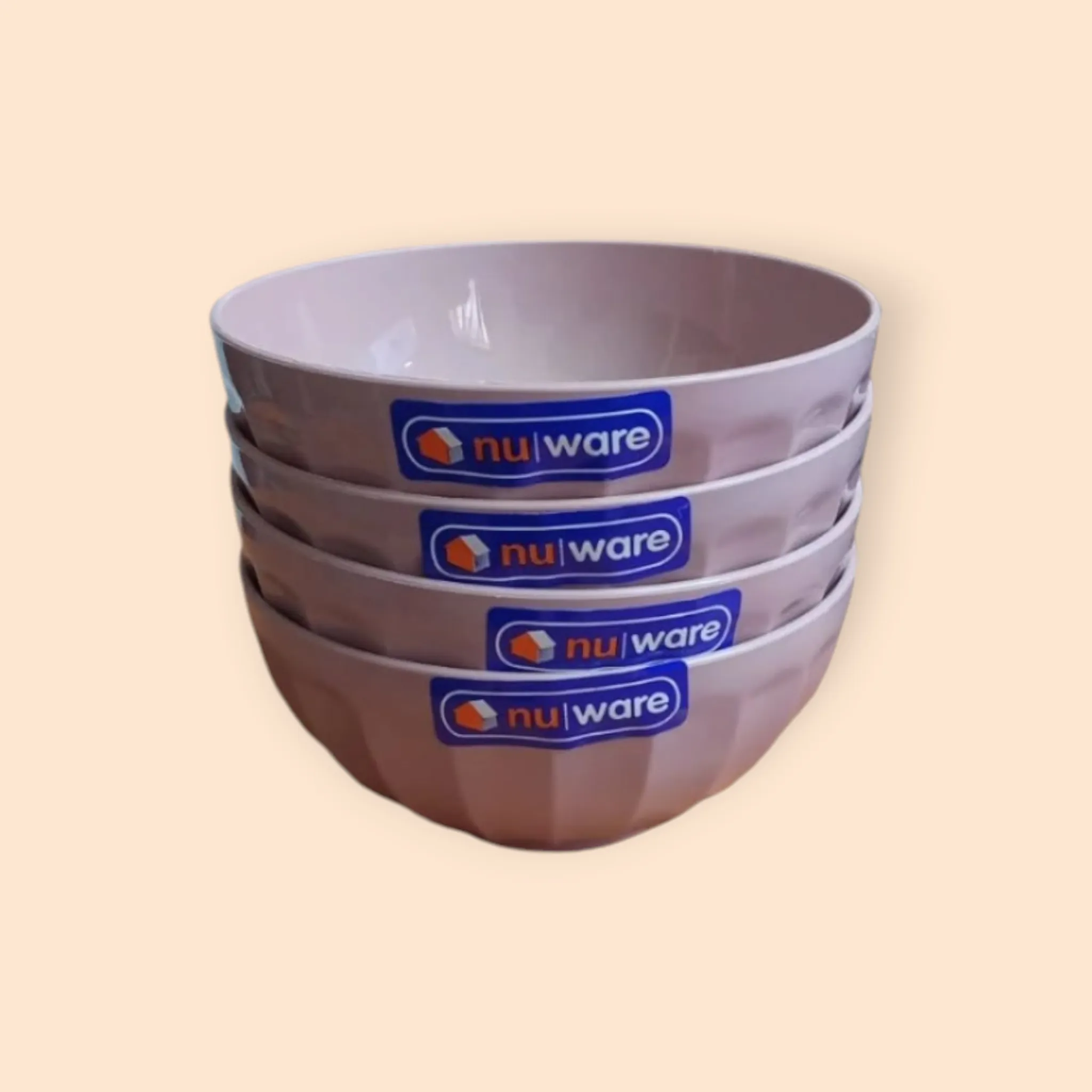 Nu Ware Plastic Paris Bowl 0.35L 4pack