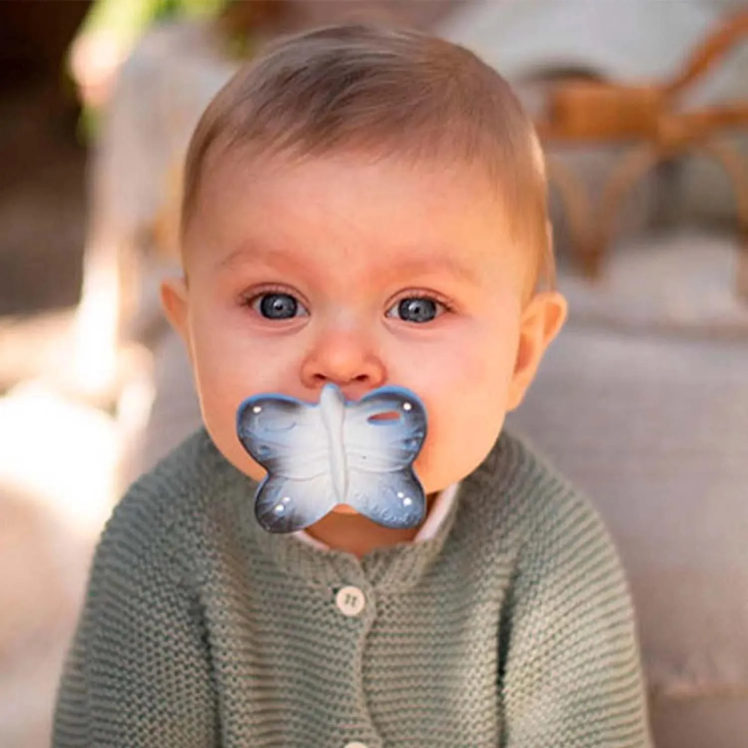 Oli & Carol Blues The Butterfly Chewy Teether