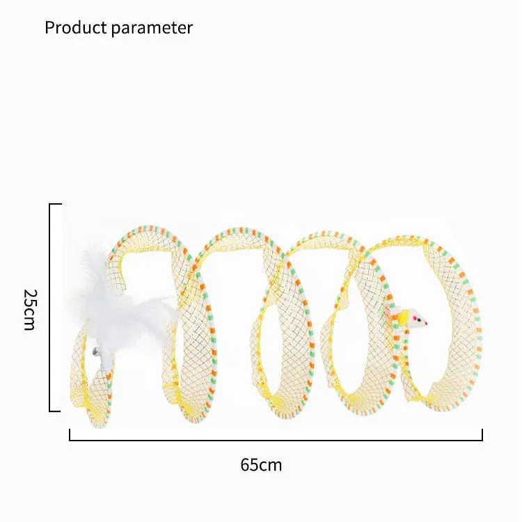 Open Fun Cat Tunnel Toy